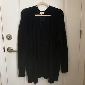 Black cardigan!
